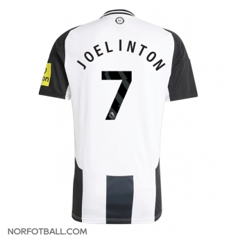 Billige Fotballdrakt Newcastle United Joelinton #7 Replika Hjemmedrakt 2024-25 Kortermet